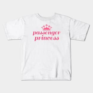 Passenger Princess Only, Bumper car Kids T-Shirt